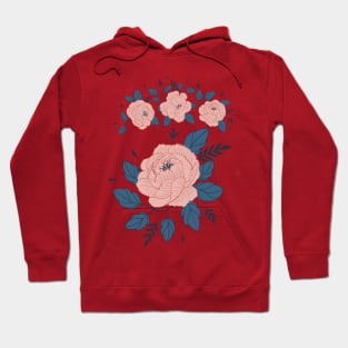 Lovely Botanic flower blossom Design Hoodie